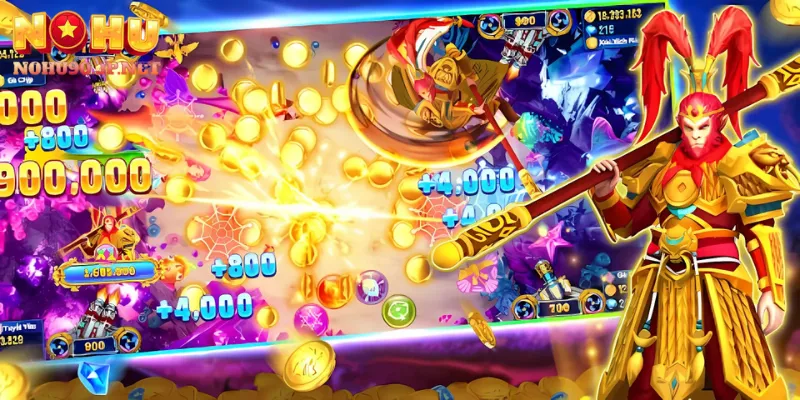 Kho vũ khí hiện đại trong game bắn cá long thần của Nohu90